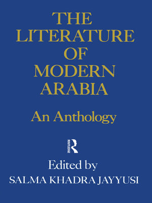 cover image of Literature of Modern Arabia